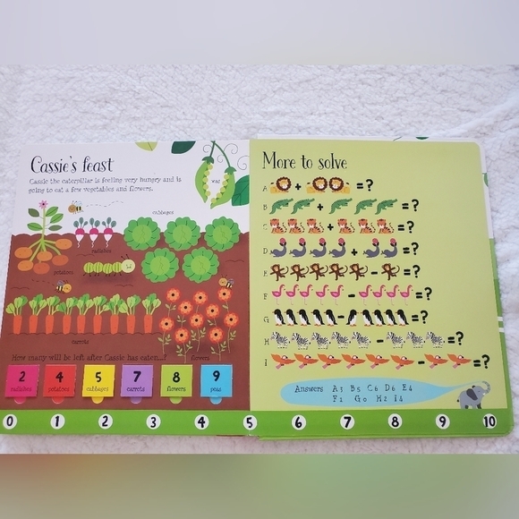 Look and Find Jungle & Lift The Flap First Math Hardcover books. - Picture 9 of 16